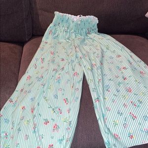 Zara floral pants